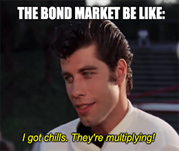 Bond Market I've Got Chills Grease Meme