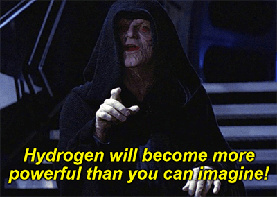 hydrogen more powerful imagine meme