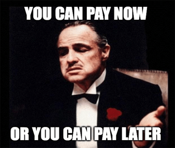 The Godfather Don BNPL Meme