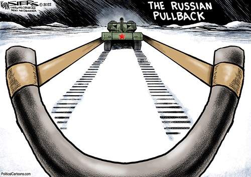 the Russian pullback illustration
