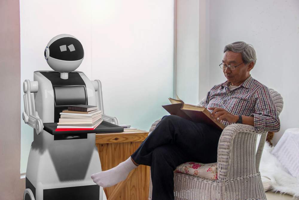 Rpbot take care of the elderly