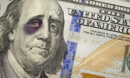 U.S. dollar taking beating