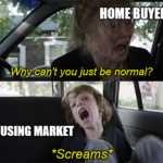 Homebuyers housing market why can't you be normal meme