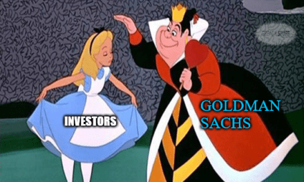 Bank earnings in Wonderland Goldman Sachs meme