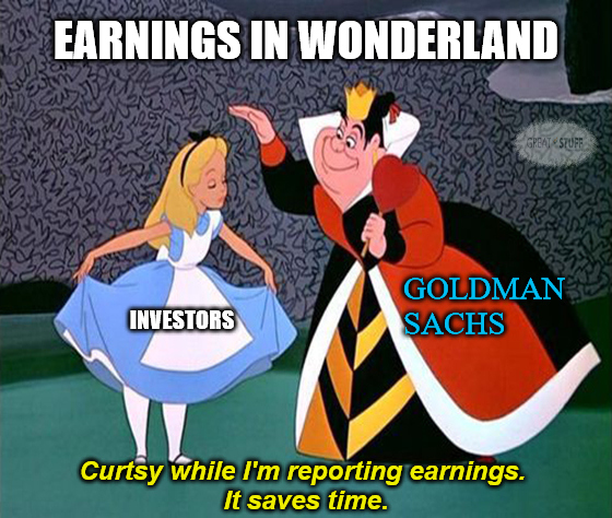 Goldman’s Lowered Expectations, Bouncing Boeing & Snap Back To Surreality