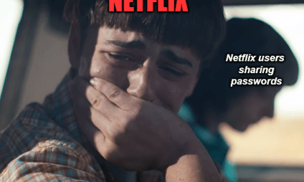 Netflix Stranger Things password sharing meme