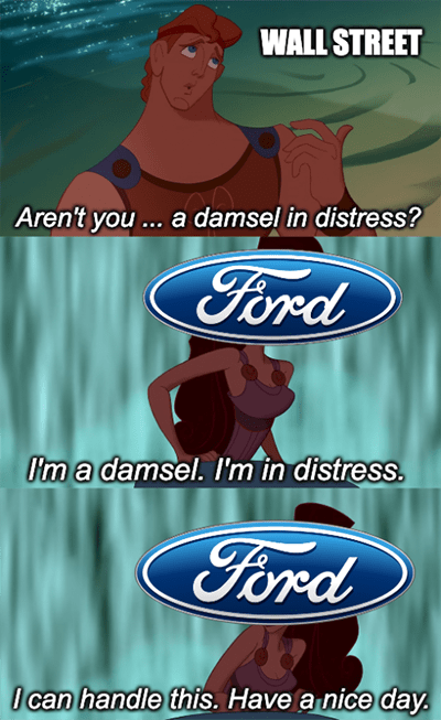 Ford shocked Wall Street with Strong June Earnings meme