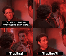 Kramer What's Going On In There Trade Room Meme