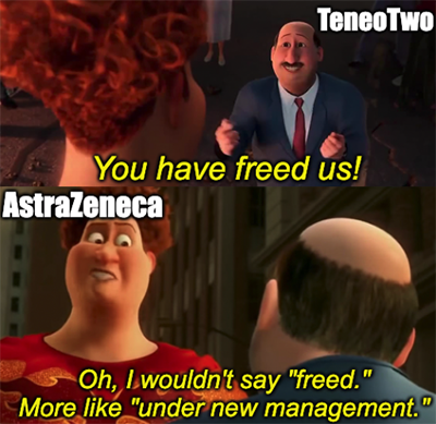 AstraZeneca buyout TeneoTwo