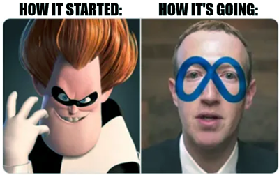 Meta how it started meme