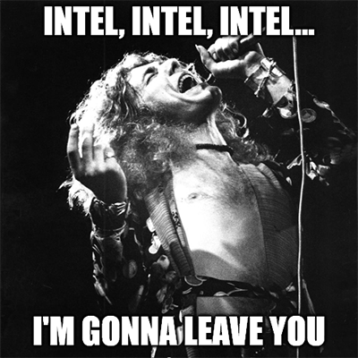 Led Zeppelin Intel meme