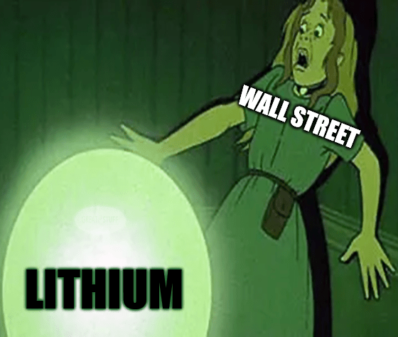 Lithium Wall Street heavy metal meme