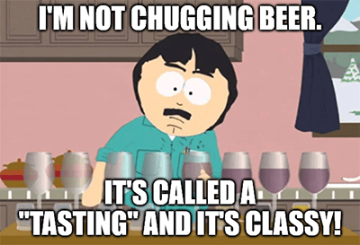 Molson Coors Chugging beer classy tasting meme