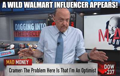 Walmart influencers social media creators meme