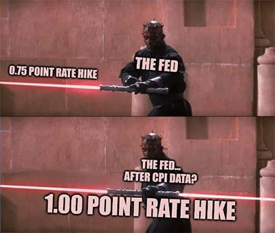 Darth Maul inflation interest rate hike meme