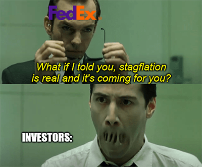 Mr. Smith Matrix stagflation meme