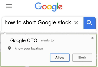 how to short Google wants to know location meme