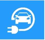 electric vehicle icon