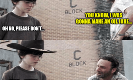 Oil dad joke Walking Dead meme