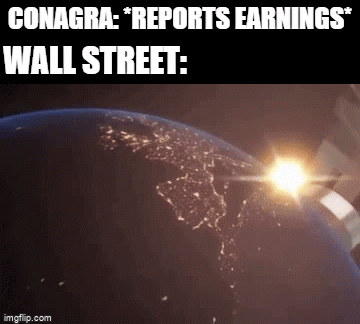 Conagra reports earnings no one cares gif