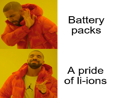 Battery packs pride of li-ions meme