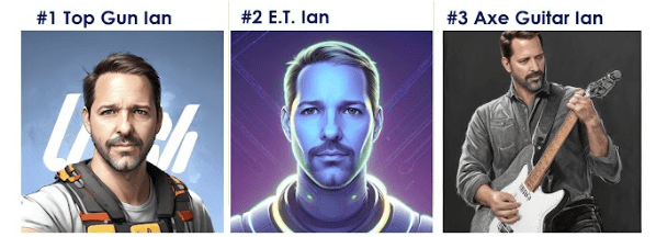 AI-generated Ian Survey