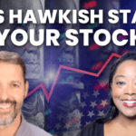 Jerome Powell's hawkish stance on interest rates.