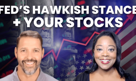 Jerome Powell's hawkish stance on interest rates.