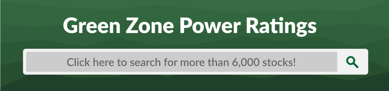 Green Zone Power Ratings search bar