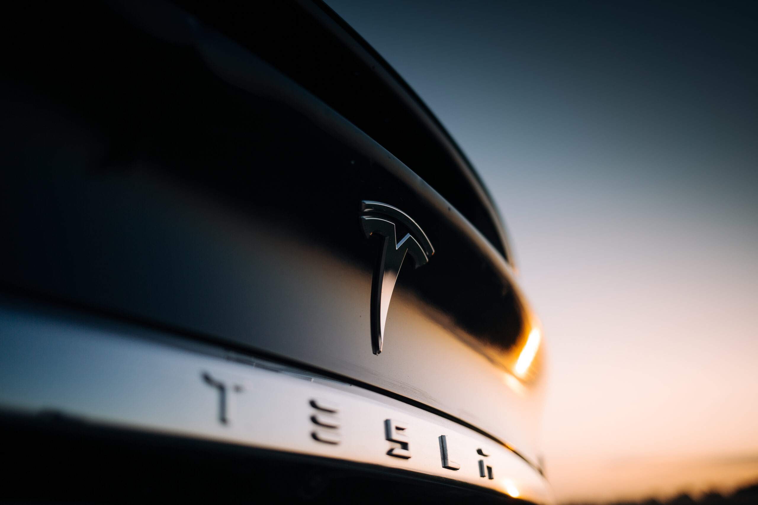 Tesla car.