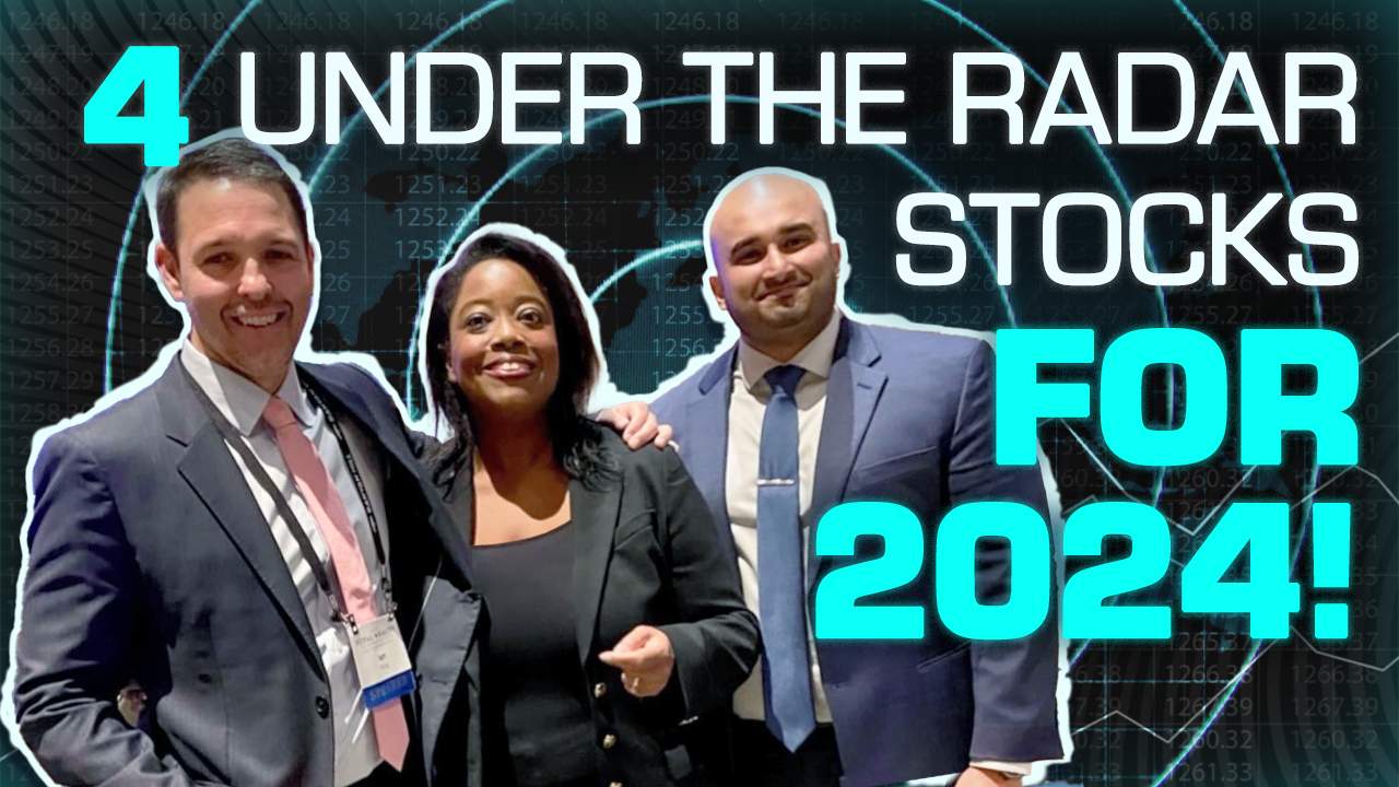 4 under the radar tech stocks for 2024.