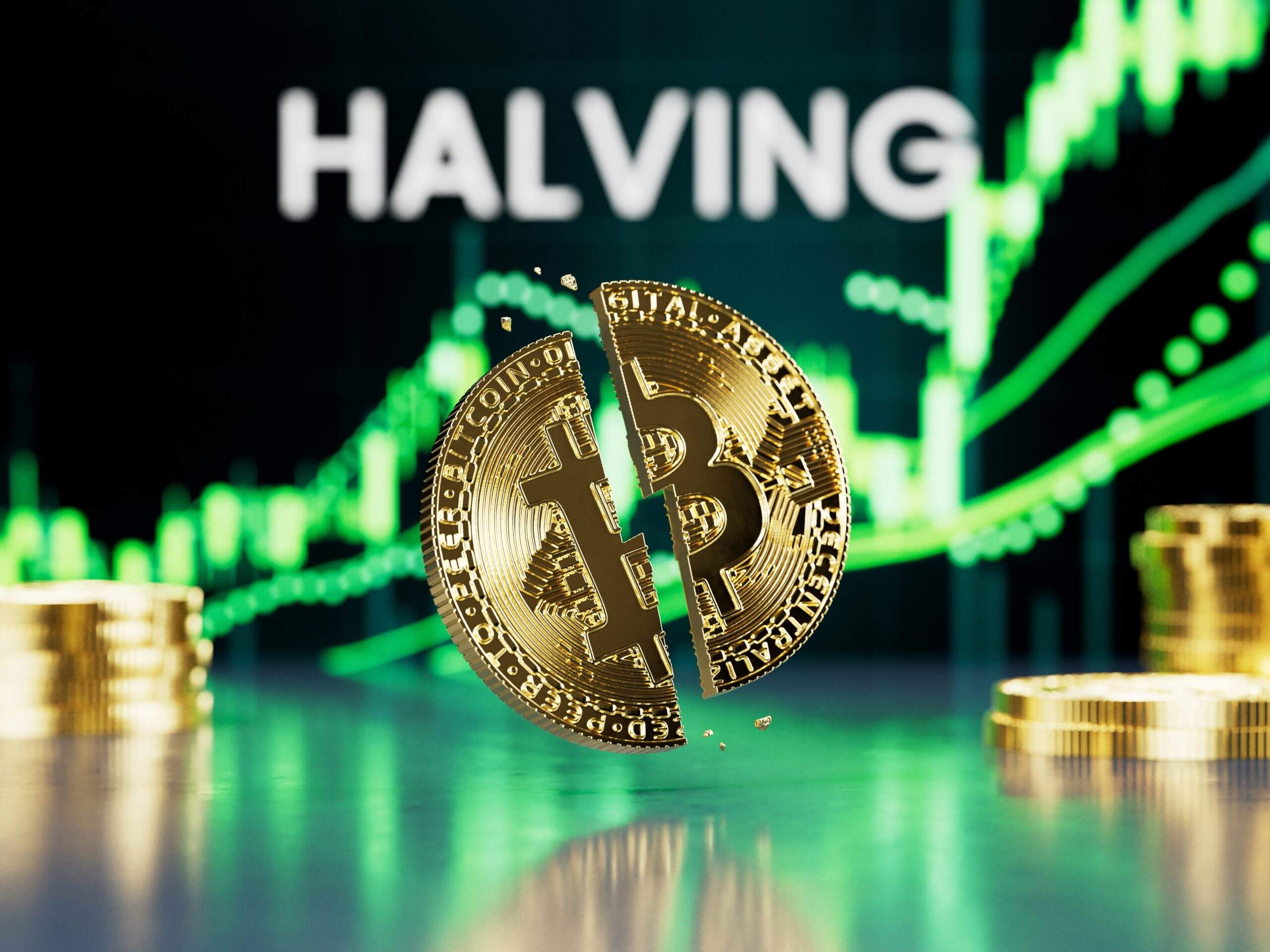 Bitcoin Split in half