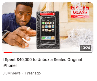 $40,000 iPhone Unboxed