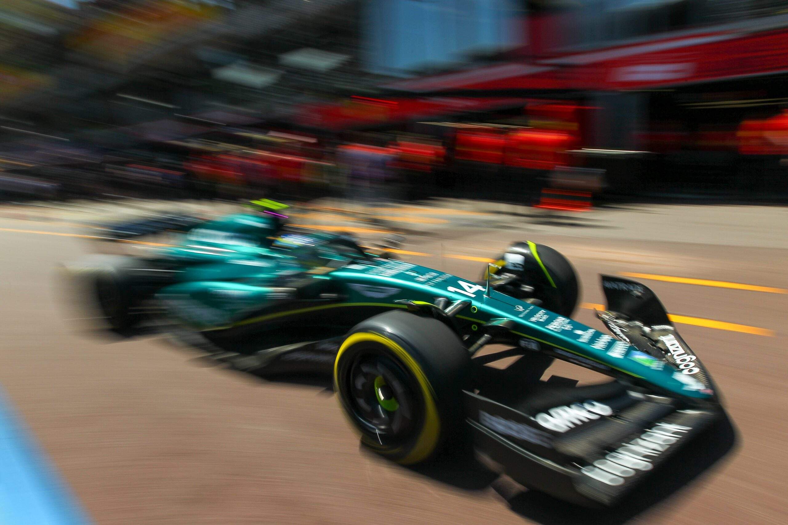 Formula 1 Racing Action 2024