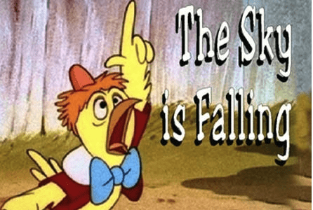 The sky is falling?