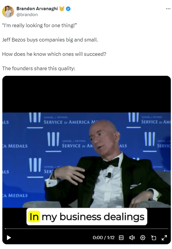 Jeff Bezos Revelation