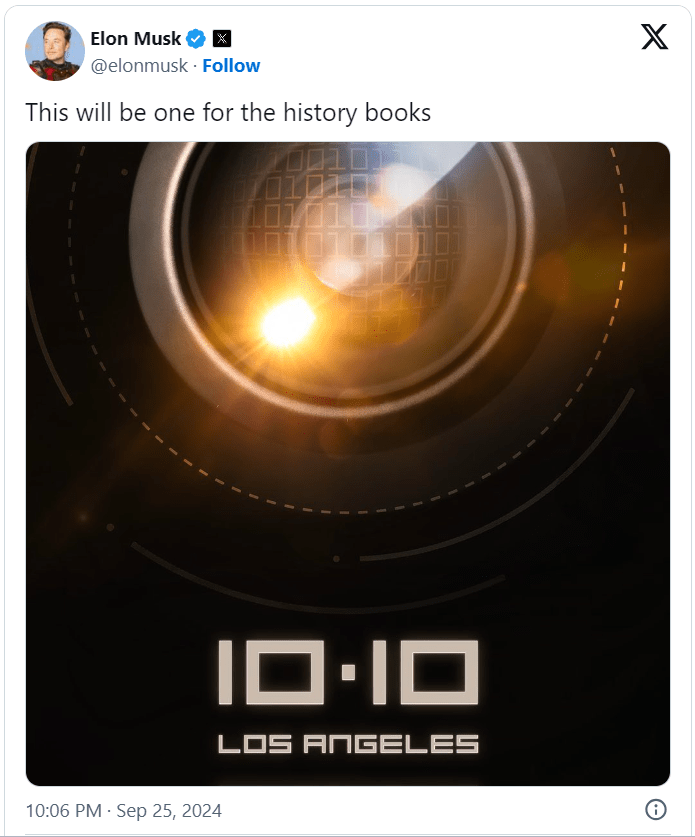 Elon Musk Tweet