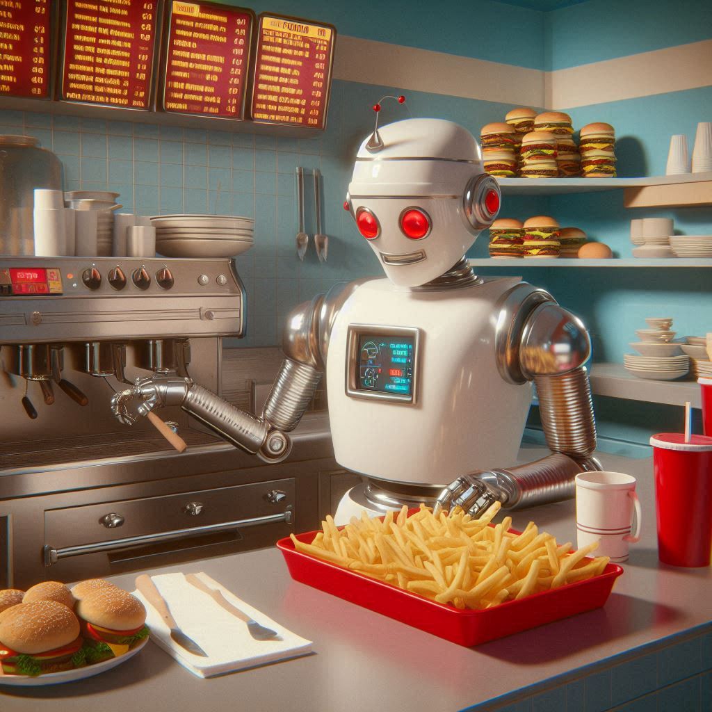 How is AI and robotics revolutionizing the fast food industry?