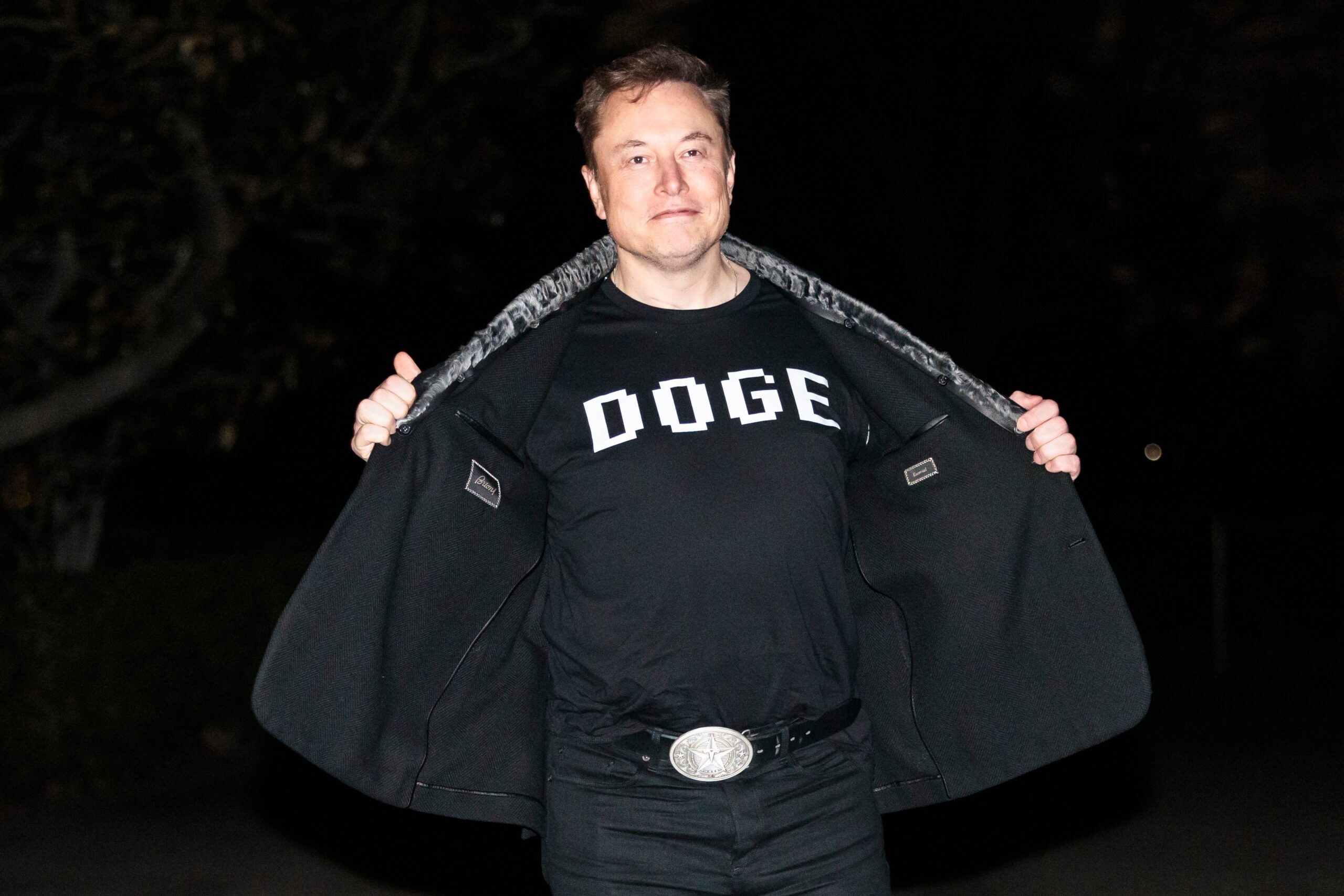 How is Elon Musk embedding his companies into the federal governmnet?