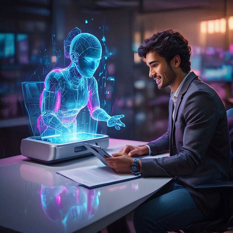 How is the relationship between AI and human labor about to change?
