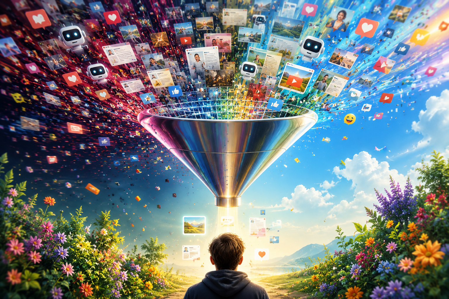 How is AI changing the way humans interact with the internet?
