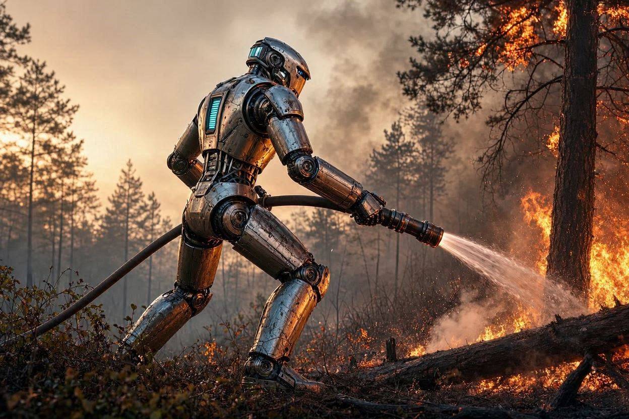 How could humanoid robots help solve a problem that's been plaguing us throughout history?