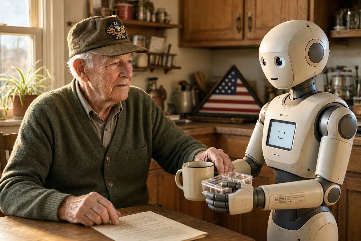 How could robots solve a pending U.S. labor shortage?