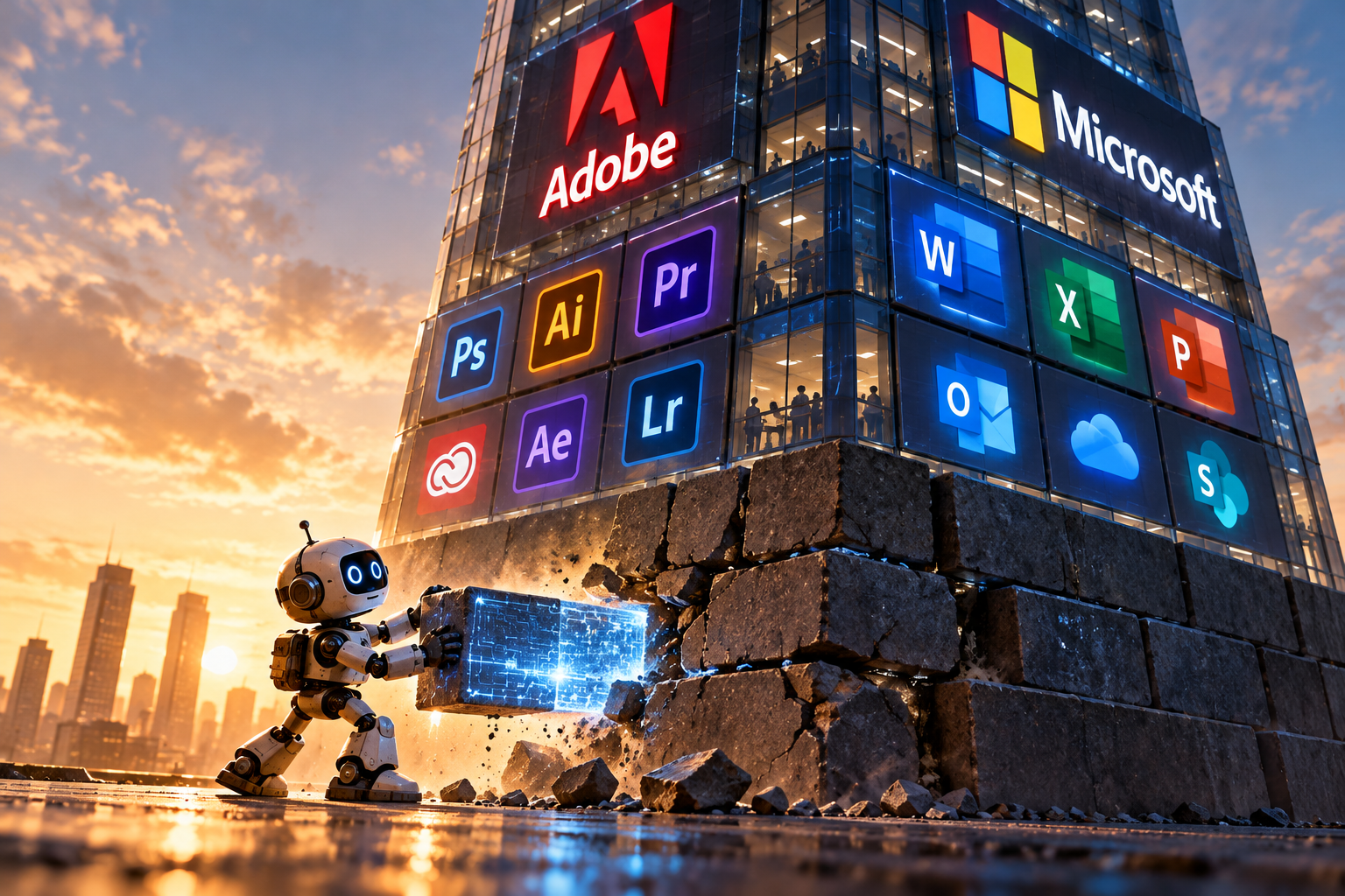 How could AI topple the software industry?