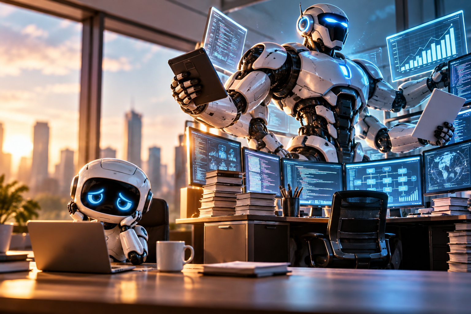 How is AI giving some companies a huge advantage?
