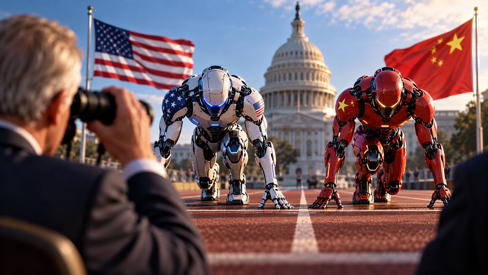 How could the midterms affect the AI race?