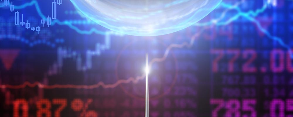 The stock prices of the group reflected hopes for the new markets. And a bubble developed. But the bubble reached irrational peaks. All bubbles do.