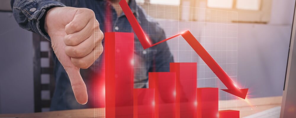 From high to low, stocks dropped about 7.8%. Of course, we don’t know if the bear market started yet. But we do know the decline isn’t over.