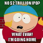 After not getting a $2 trillion valuation for Saudi Aramco, the compnay took its ball and went home.