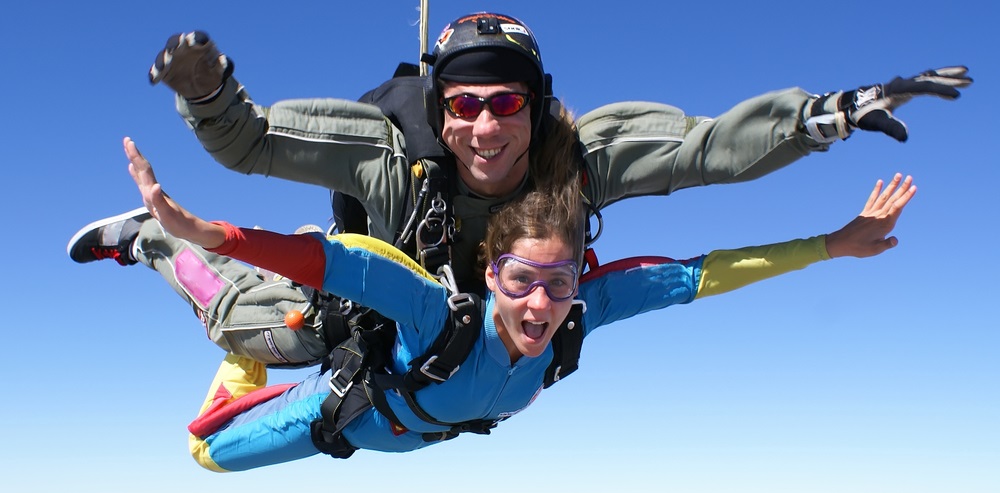 I may have read up on skydiving, but my fear and inexperience would have meant costly mistakes if I had tried to do it alone,
